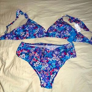 Cupshe Floral Bikini